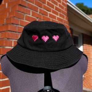 Emily Fraser "Controller" Black\Pink Embroidered Bucket Hat 1st Edition